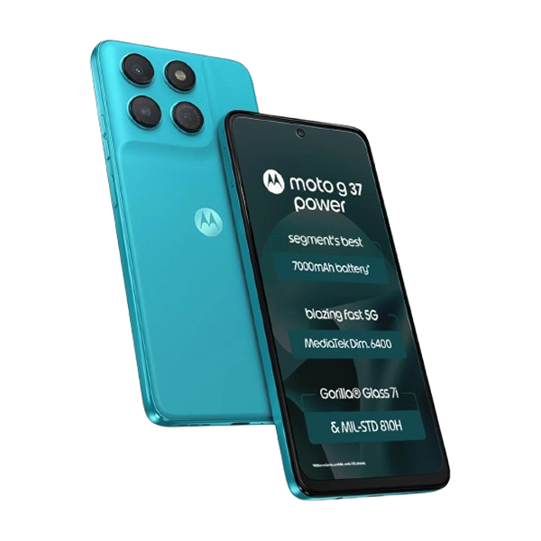 Motorola G37 Power (Pantone Capri Cyan, 8/128 GB)